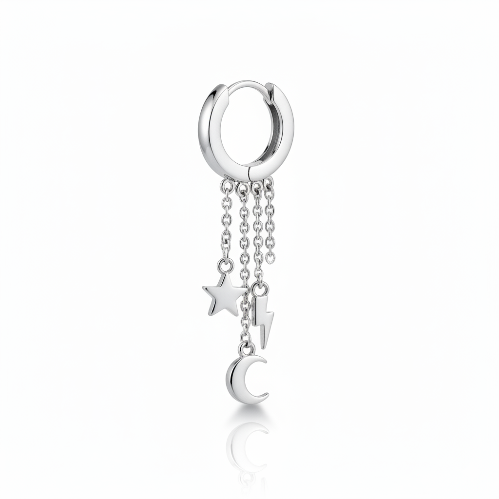 Cosmic Cascade Earring